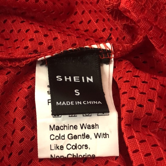 Chicago 86 Red Mesh Sleeveless Jersey Size Small - Picture 3 of 5